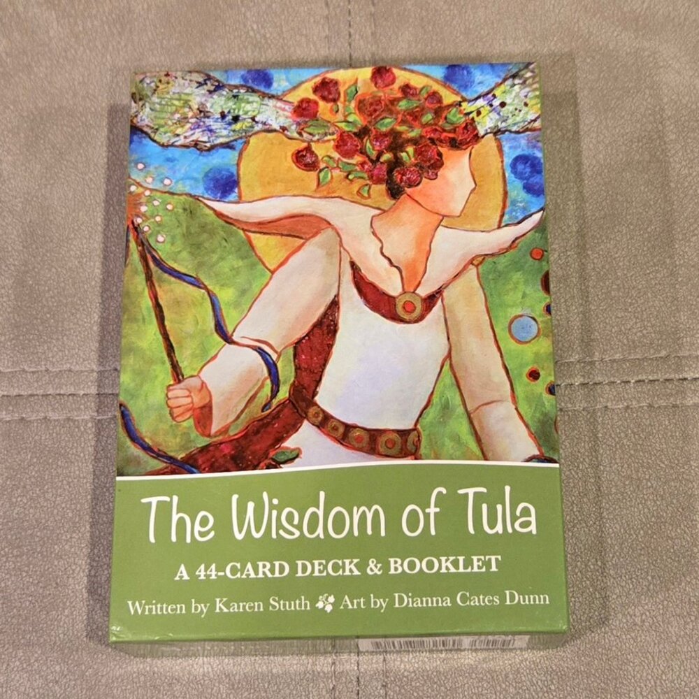 The Wisdom of Tula Oracle 44 Card Deck and Booklet Like New